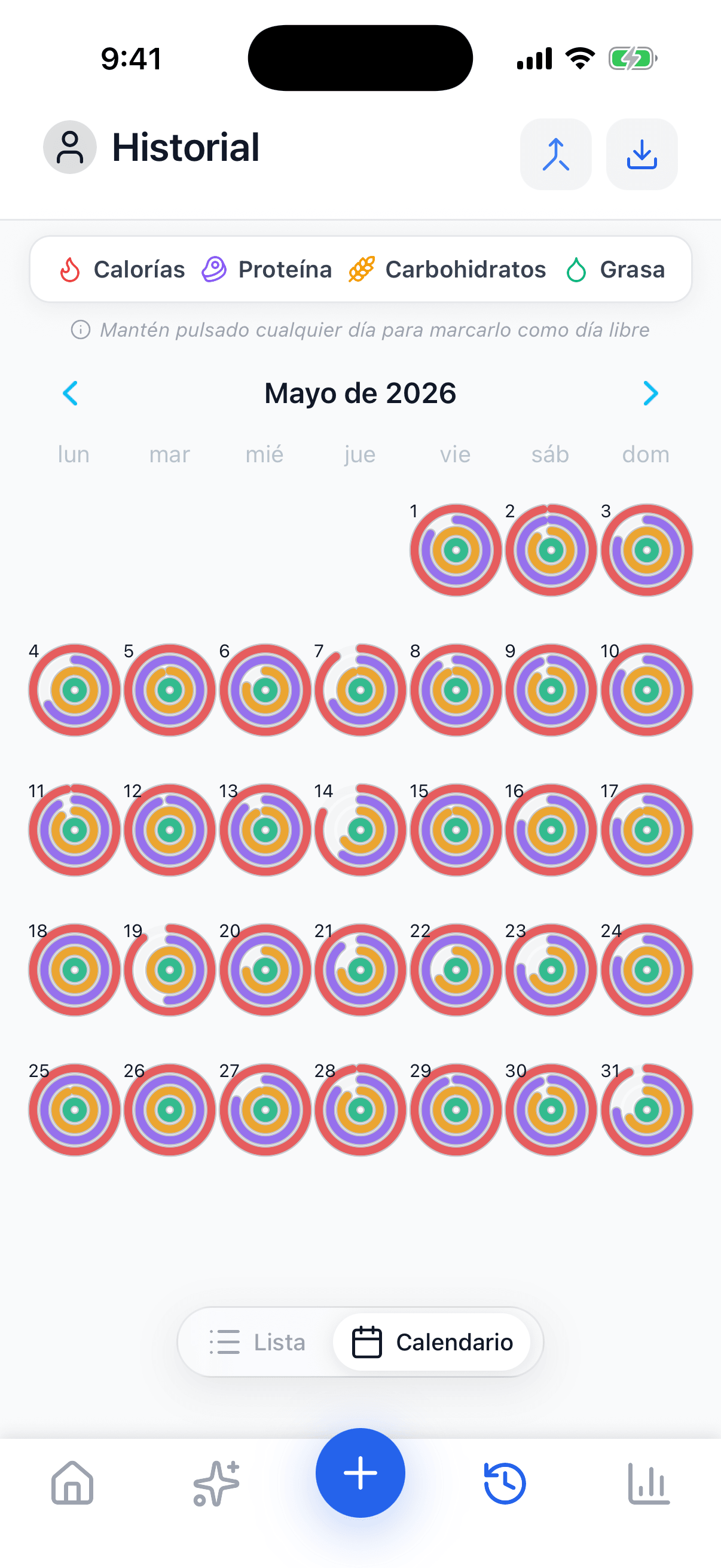 Screenshot — Calendar