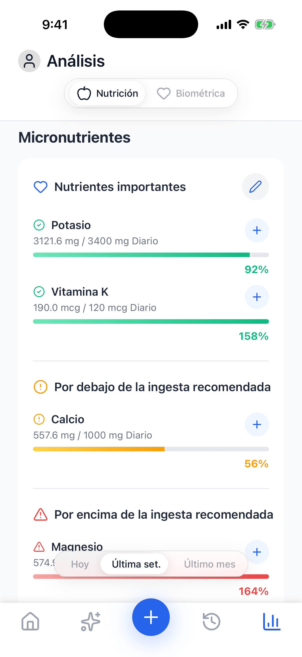 Screenshot — Micronutrients