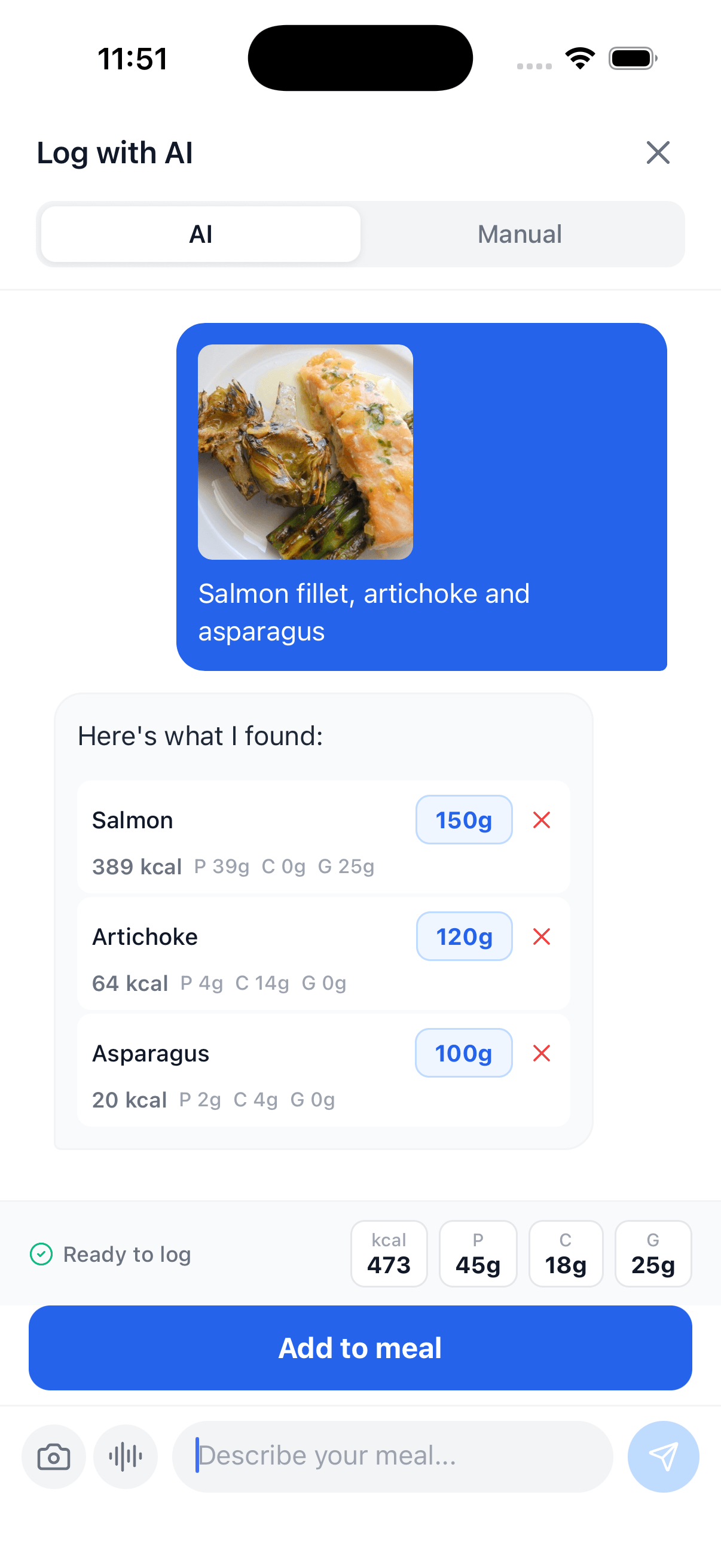 Screenshot — Multimodal Logging